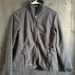 Eddie Bauer Charcoal Softshell Jacket